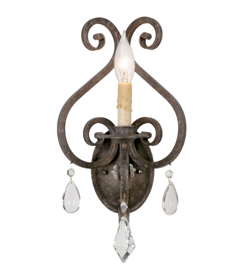 10" Wide Gia 1 Light Wall Sconce