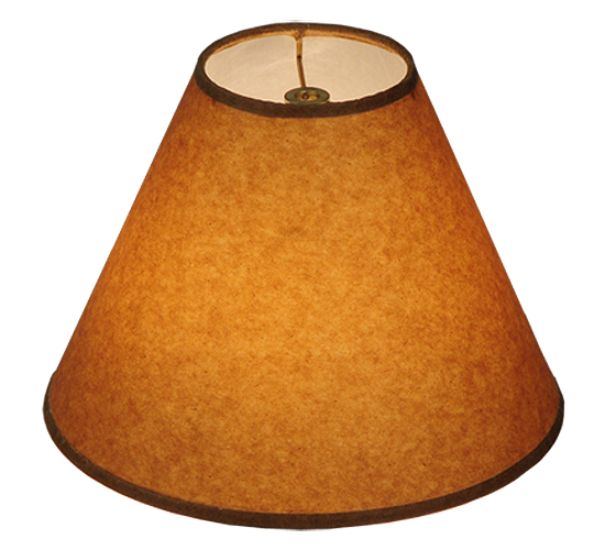 10"W X 7"H Taos Brown Parchment Shade