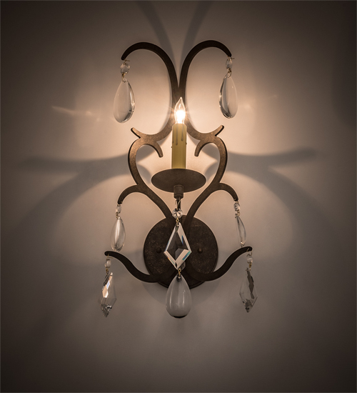 10" Wide Alicia Wall Sconce