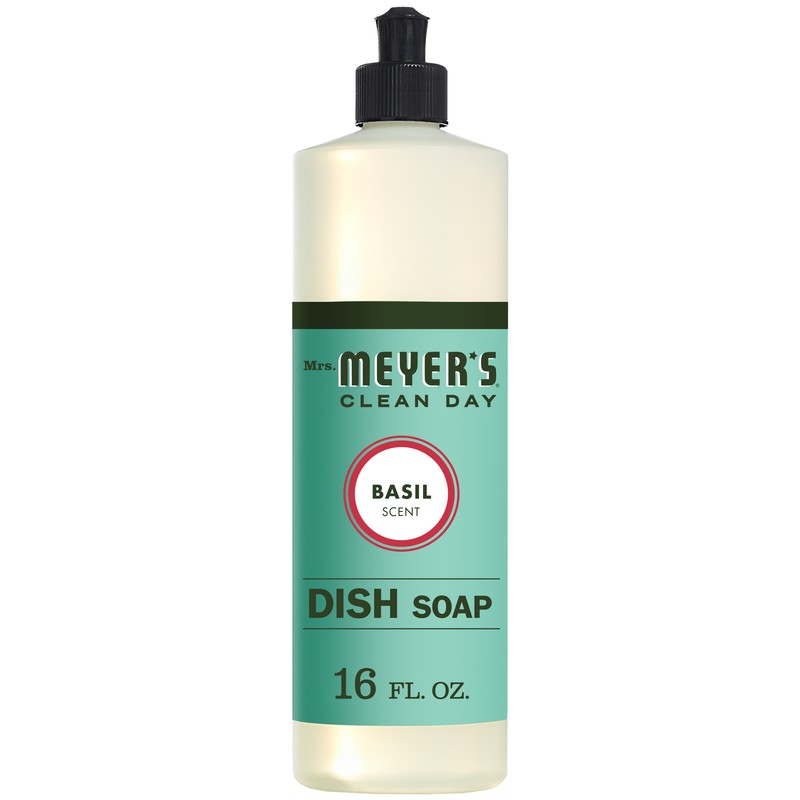 Meyers Basil Liquid Dish Soap (6x16 Oz)