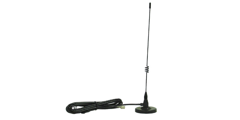 Magnetic Mount Cell Antenna 821-896 Blk Pigtail Whip