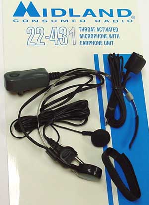 Midland - Throat Microphone For 77-830