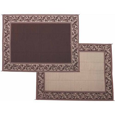 Classical Mat 9' X 12' Brown/Beige With Carry Bag
