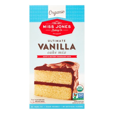 Miss Jones Organic Vanilla Cake Mix (6x15.87 OZ)