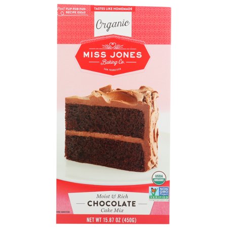 Miss Jones Baking Co Organic Chocolate Cake Mix (6x15.87 OZ)