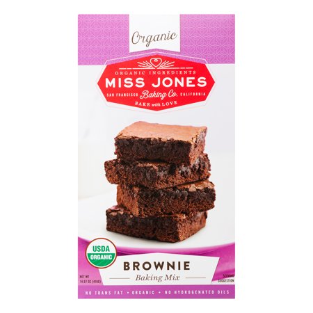 Miss Jones Organic Brownie Baking Mix (6x14.67 OZ)