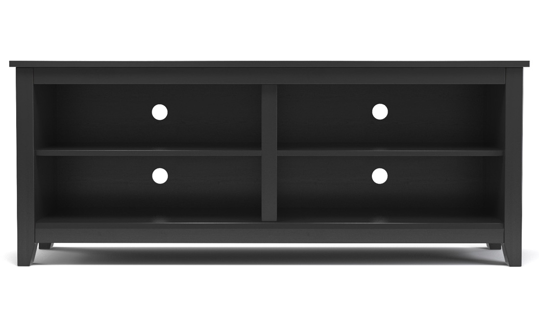 Mission 58" Wood TV Console in Black
