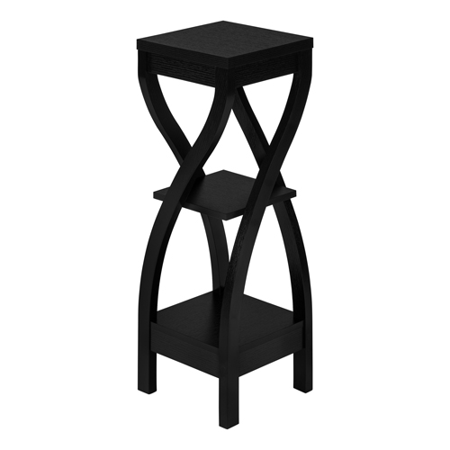 ACCENT TABLE - 32"H / BLACK