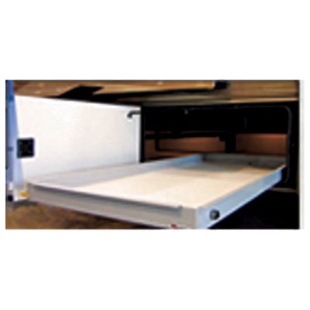 FULLY ASSEMBLED 60% EXTENSION 20INX48IN CARGO TRAY W/ CARPET