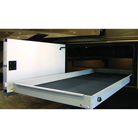 FULLY ASSEMBLED 60% EXTENSION 36INX48IN CARGO TRAY W/ CARPET