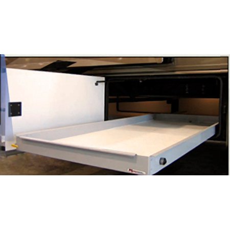 FULLY ASSEMBLED 60% EXTENSION 20INX60IN CARGO TRAY W/ CARPET