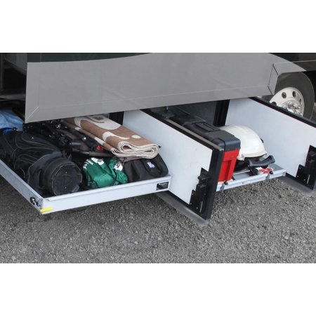 FULLY ASSEMBLED 60% EXTENSION 29INX72IN CARGO TRAY W/CARPET