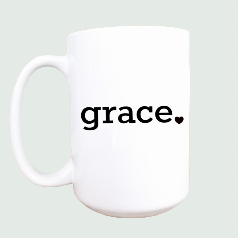 Grace ceramic coffee mug