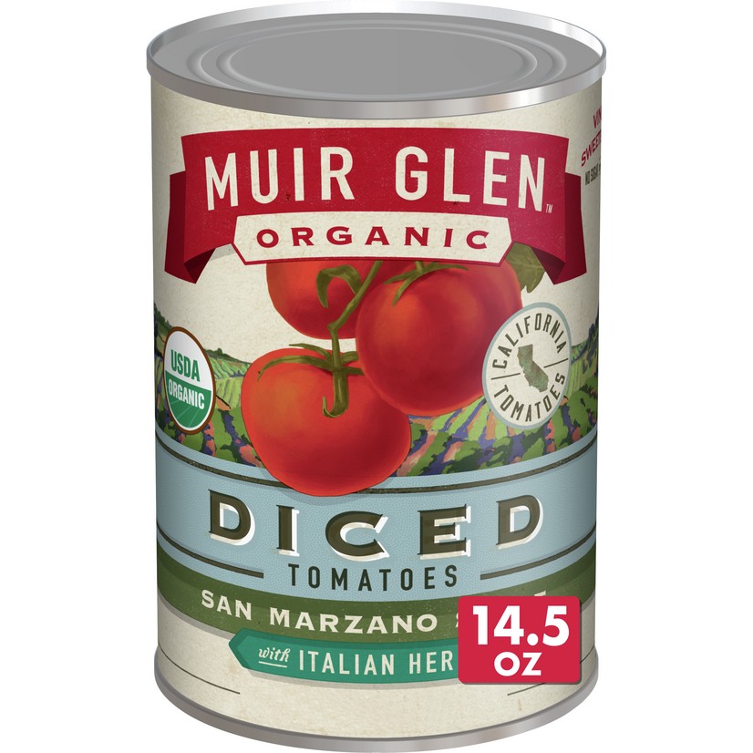 Muir Glen Diced Italian Tomato (12x14.5 Oz)