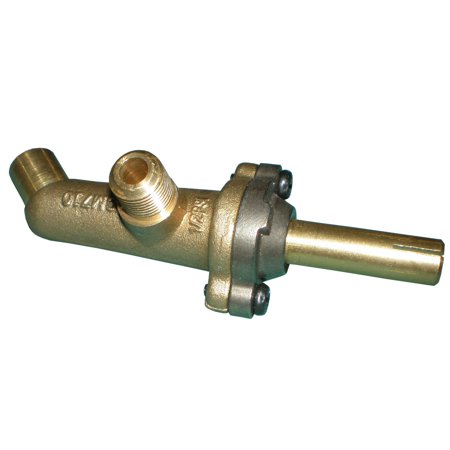 Brass valve for Arkla, Charbroil, Falcon, Fiesta, Kenmore, Thermos brand gas grills