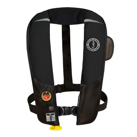 Hit Inflatable Pfd With Harness Hydrostatic Universal Adult Black