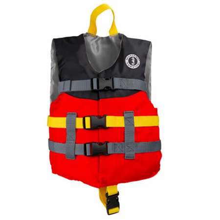 CHILD LIVERY FOAM VEST CHILD REDBLACK