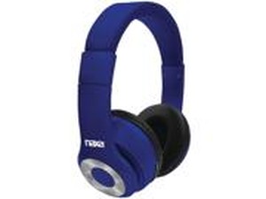 Naxa Ne965 Blue Backspin Bluetooth Wireless Headphones