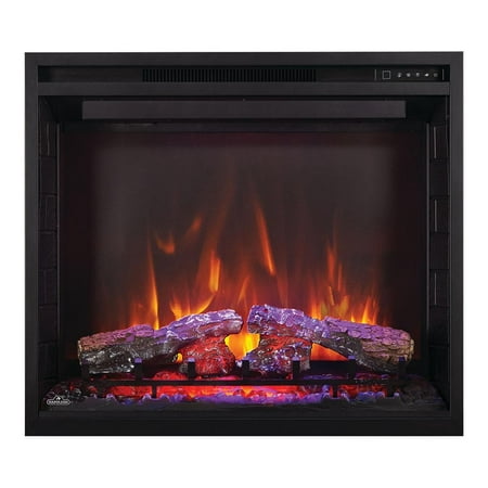 NEFB36H-BS - NAPOLEON ELEMENT 36" ELECTRIC FIREPLACE, GLASS FRONT, BLACK FINISH