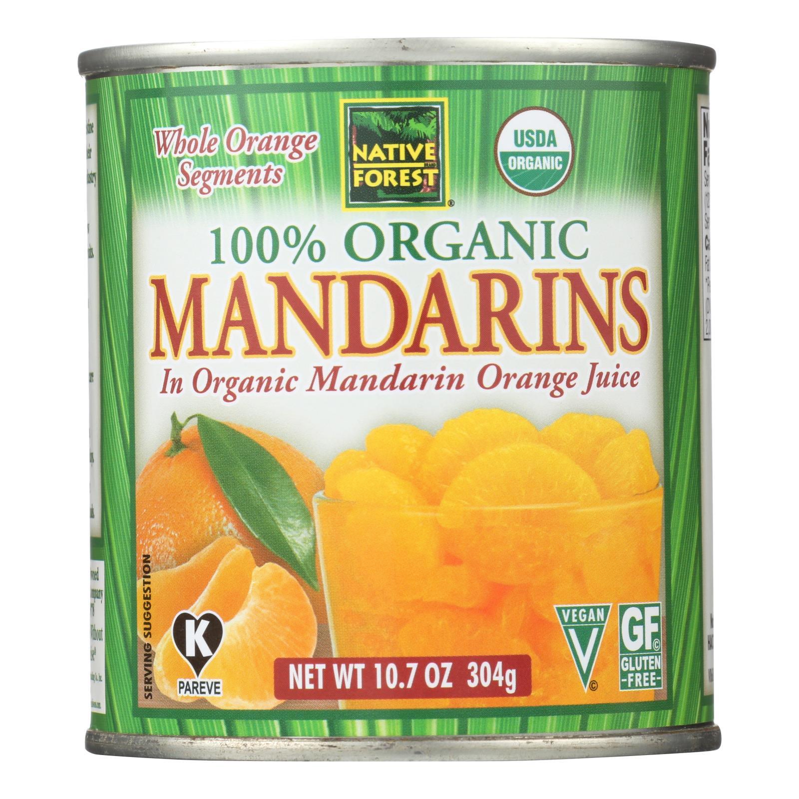 Native Forest Whole Mandarin Oranges (6x10.75 Oz)