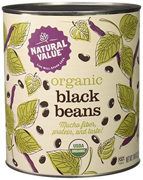 Natural Value Black Beans (6x108OZ )
