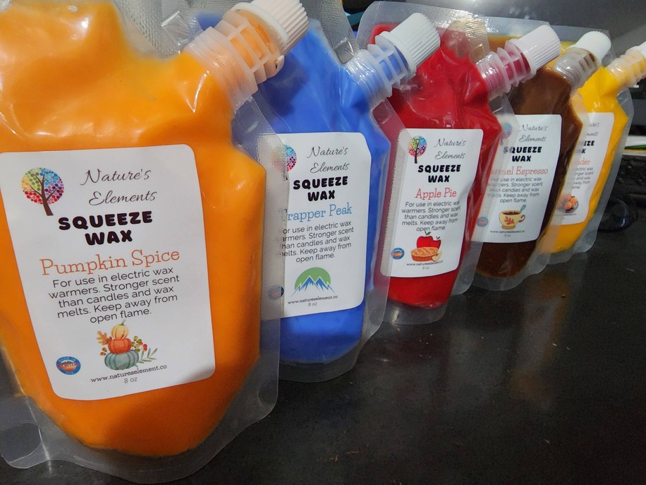 Squeeze Wax melt Fall Scents: Apple Pie