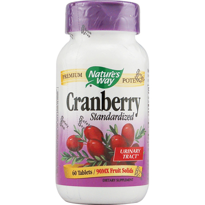 Nature's Way Cranberry Standardized (60 Tablets)