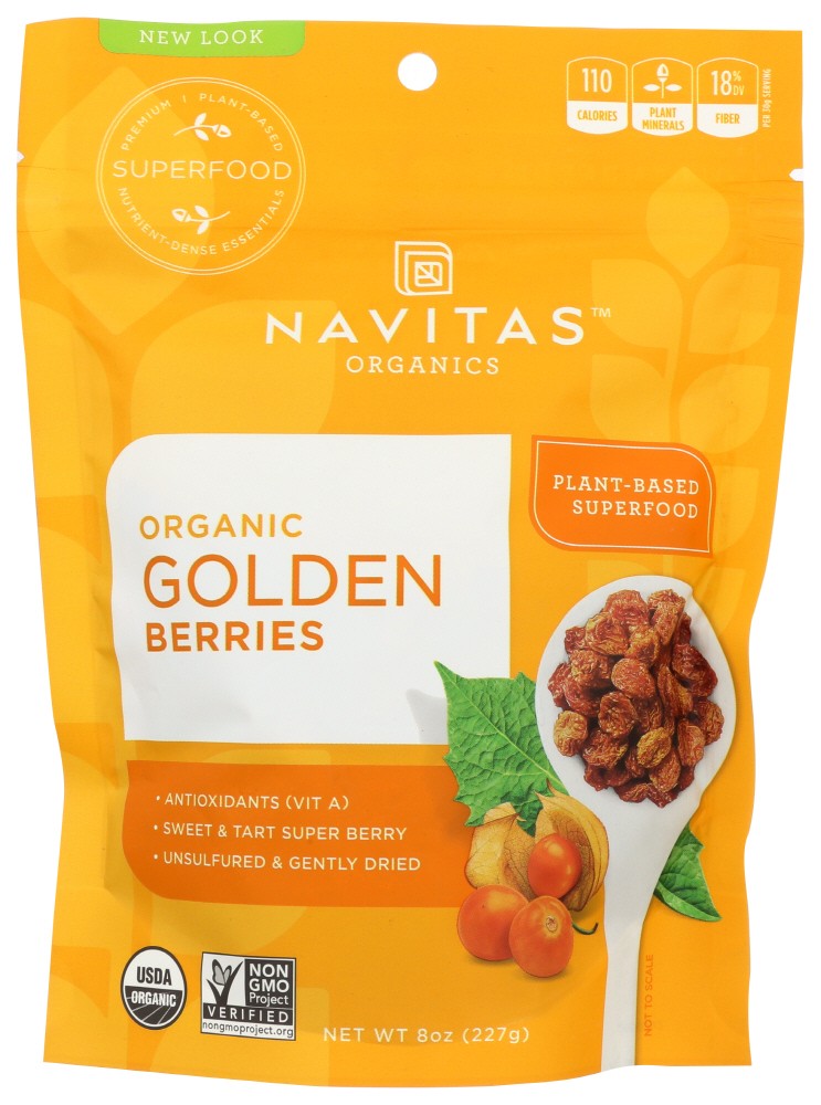 Navitas Naturals Organic Golden Berries (12x8 OZ)