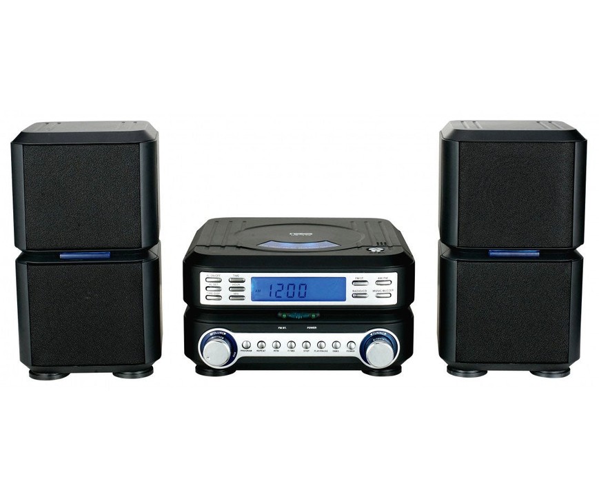 Digital CD Microsystem with AM/FM Stereo Radio