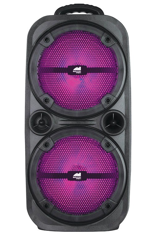 Portable Dual Wireless Party Speakers with Disco Lights