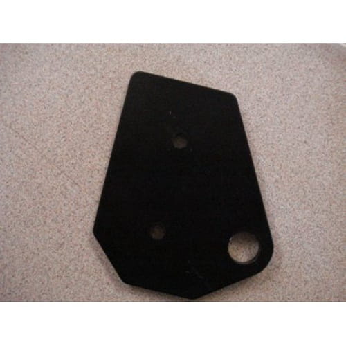 Black Left Hand Hinge Plate For Refrigerators In Trailers/Campers/Rvs
