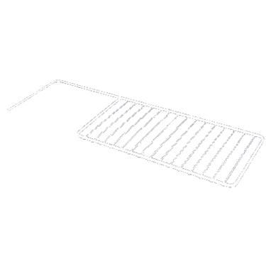 Wire Shelf With Cut Out For Refrigerators In Trailer/Camper/Rv