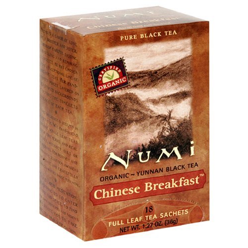 Numi Tea Chinese Breakfast Black Tea (1x18 Bag)