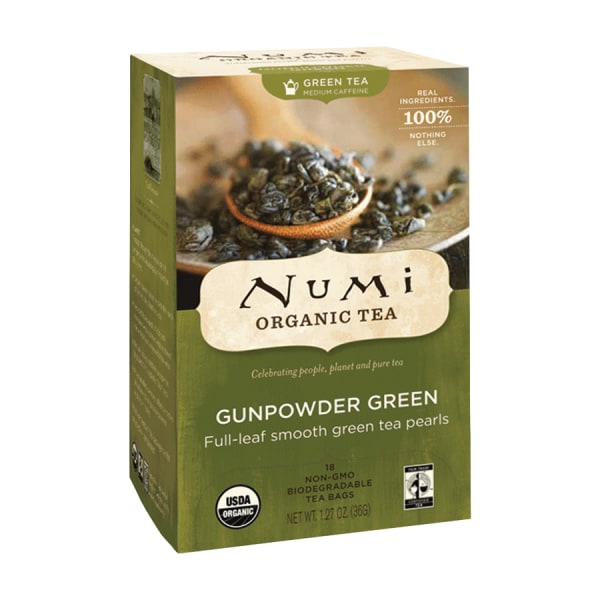 Numi Tea Gunpowder Green Tea (1x18 Bag)