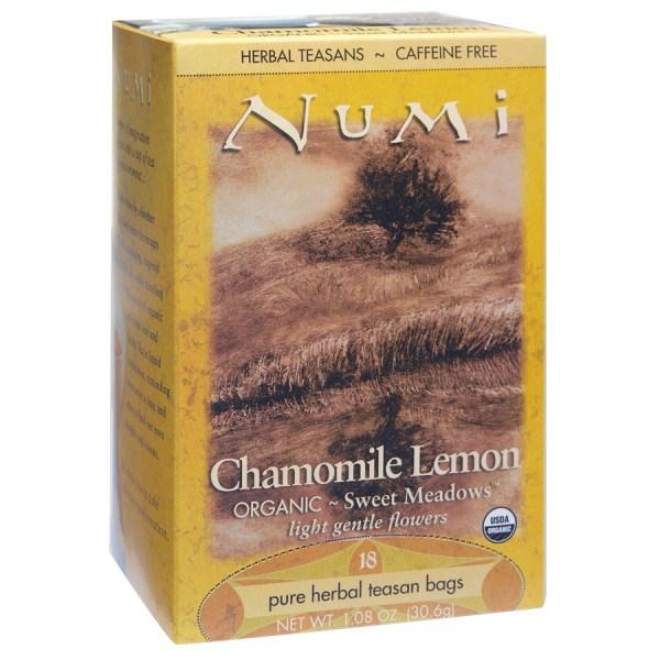 Numi Tea Chamomile Lemon Herbal Tea (1x18 Bag)