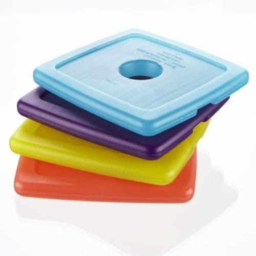 Fit & Fresh 336KFF Cool Coolers Ice Pack Set Includes 4 Ice