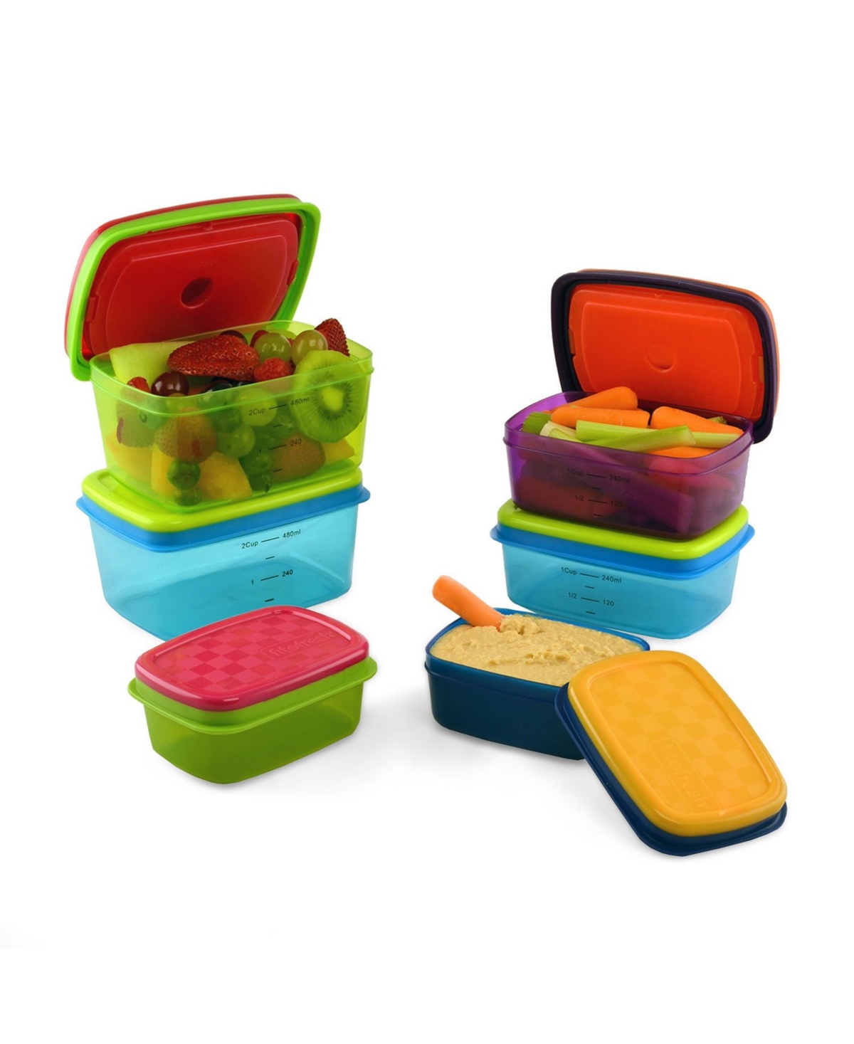 Fit & Fresh Kids 14 Piece Lunch Container Set