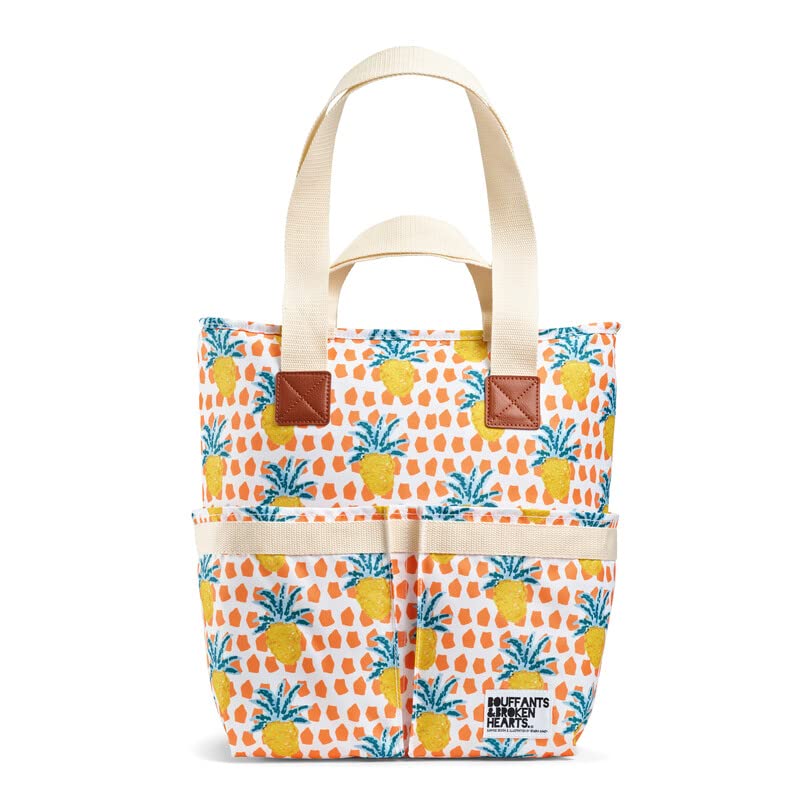 FOUNDRY 1352BBHSC3006 PAINTERLY PINEAPPLE COOLER TOTE