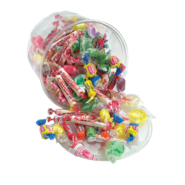 All Tyme Favorite Assorted Candies and Gum, 2 lb Resealable Plastic Tub