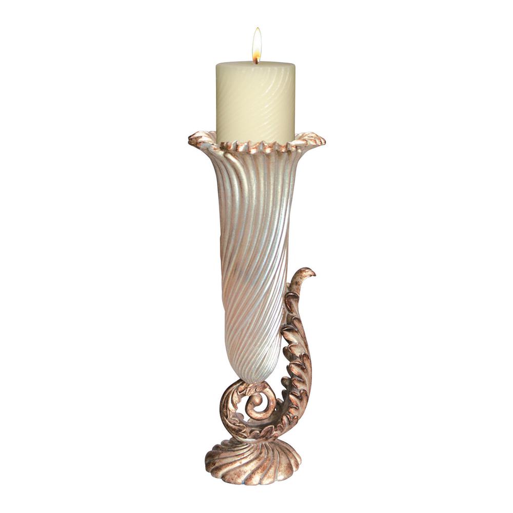 13.5"H Candle Holder