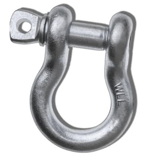 3/4 inch Jeep D-SHACKLE - GALVANIZED (SINGLE) (4X4 VEHICLE RECOVERY)