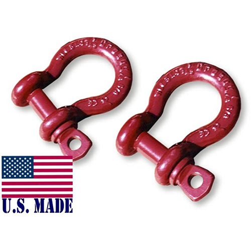 1/2 inch ATV Crosby-McKissick D-Shackles - North American Made (SINGLE) (ATV RECOVERY)