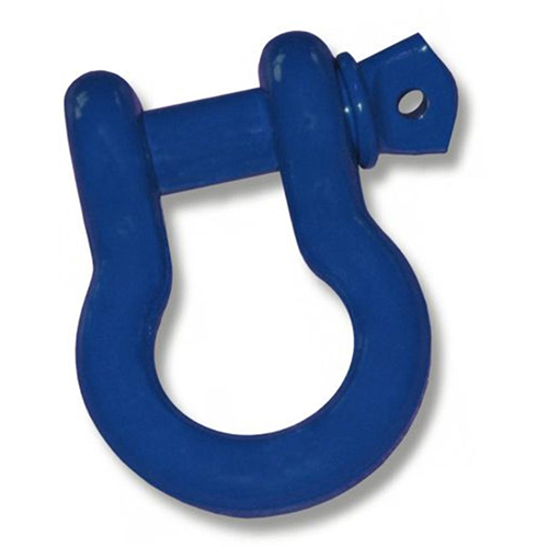 3/4 inch Jeep D-Shackle - OLD GLORY BLUE Powdercoated (SINGLE) (4X4 RECOVERY)