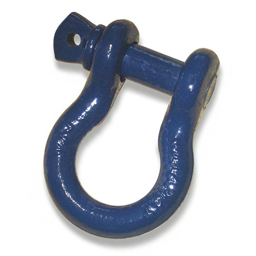 3/4 inch Jeep D-Shackle - SAPPHIRE BLUE Powdercoated (SINGLE) (4X4 RECOVERY)
