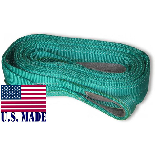 U.S. made XD RECOVERY BRIDLE - TWO-PLY (2 inch X 10 ft) (OFF-ROAD RECOVERY)