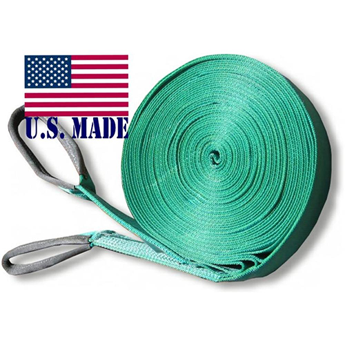 U.S. made SD SNATCH STRAP (2 inch X 30 ft) (OFF-ROAD RECOVERY)