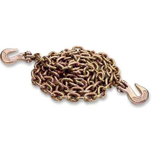 RECOVERY CHAIN WITH HOOKS - 3/8 inch X 10 ft (OFF-ROAD RECOVERY)