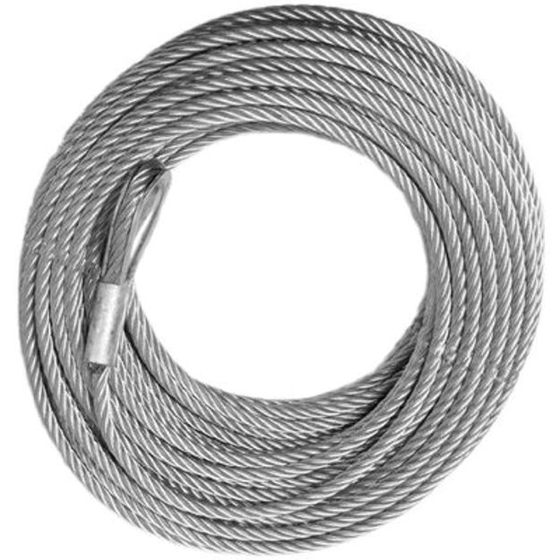 WINCH CABLE - GALVANIZED - 5/16 inch X 100 ft (9,800lb strength) (4X4 VEHICLE RECOVERY)