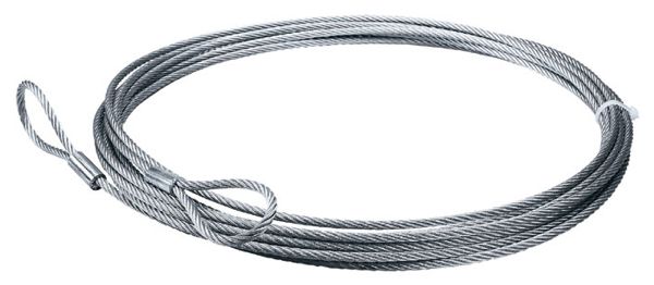 WINCH CABLE Extension - GALVANIZED - 7/16 inch X 50 ft (17,600lb strength) (4X4 VEHICLE RECOVERY)