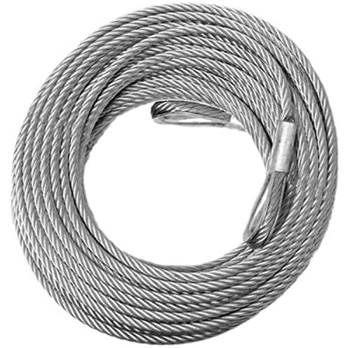 COME-ALONG WINCH Replacement CABLE - 5/16 inch X 50 ft (9,800lb strength) (VEHICLE RECOVERY)
